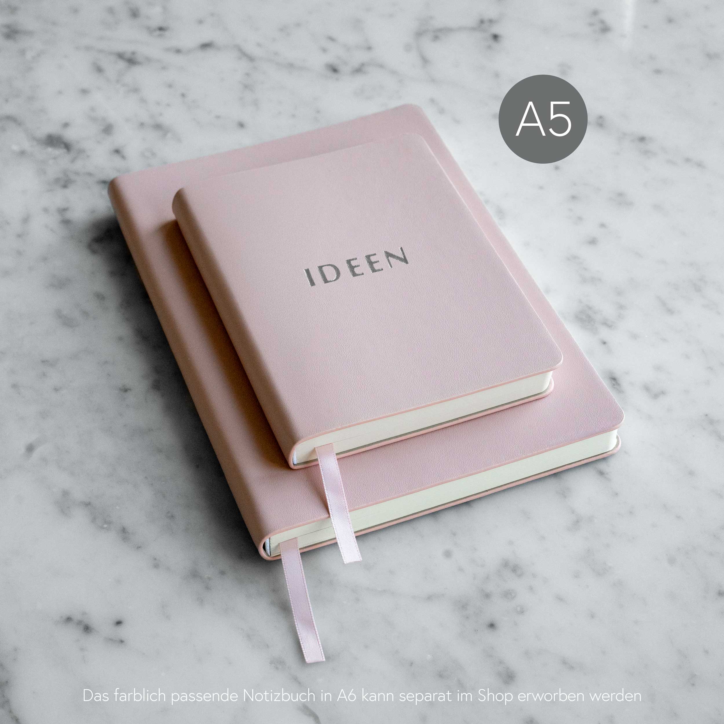 Notizbuch mit individueller Prägung A5