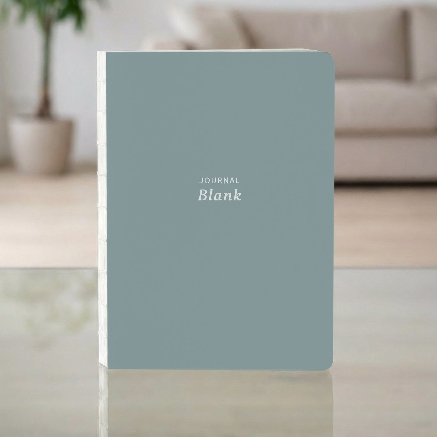 Notizbuch mit Blanko + Seitenzahlen