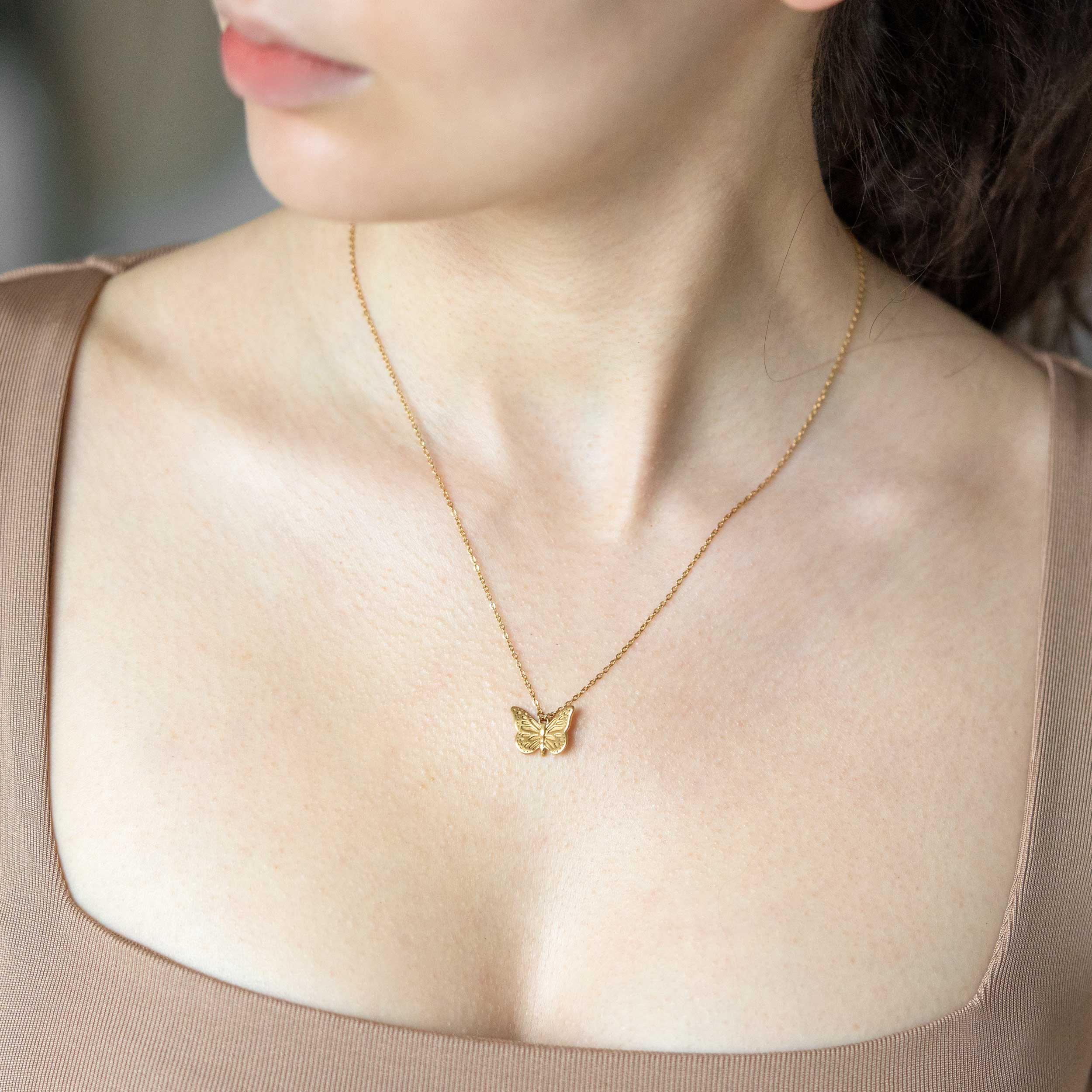 ✨ Schmetterlings-Halskette »Kraftschmuck«