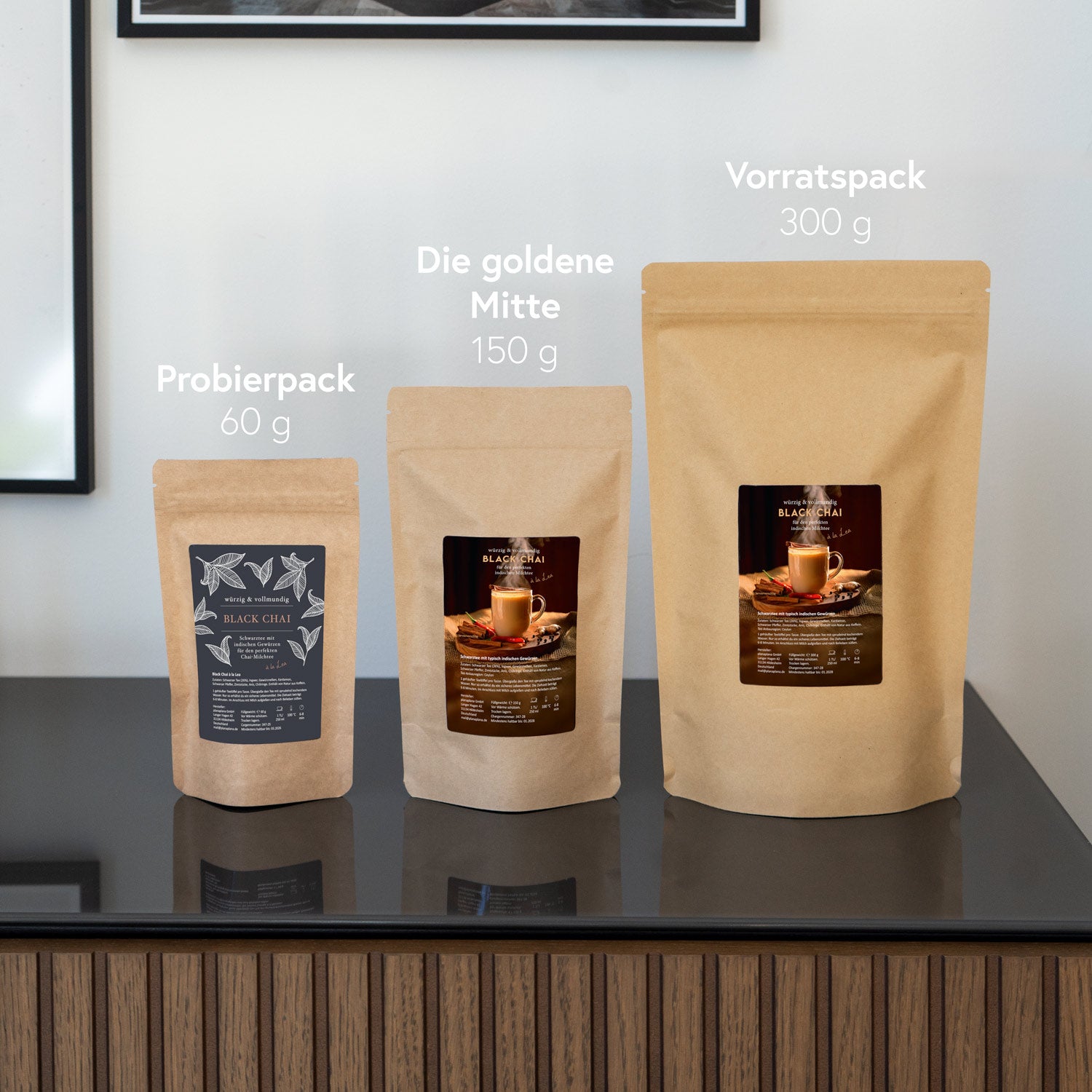 Schwarztee mit indischen Gewürzen »Black Chai« 🖤