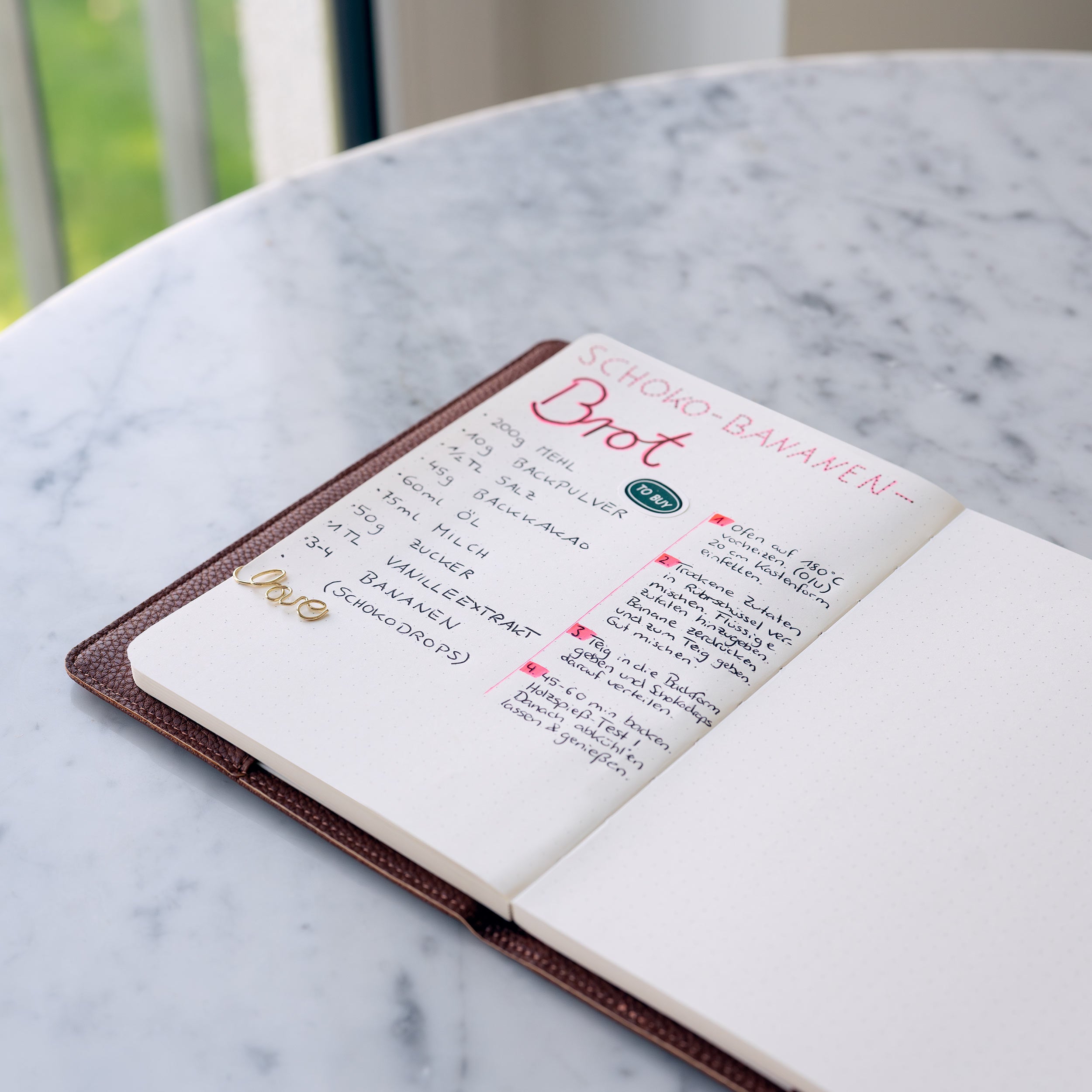 Notizbuch »Journal« A5 (Punktraster/Blanko)