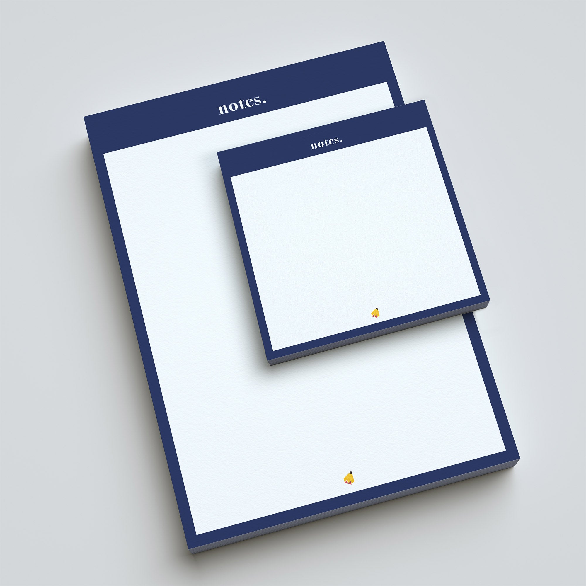Notizblock (2er-Set: DIN A4 + quadratisch)
