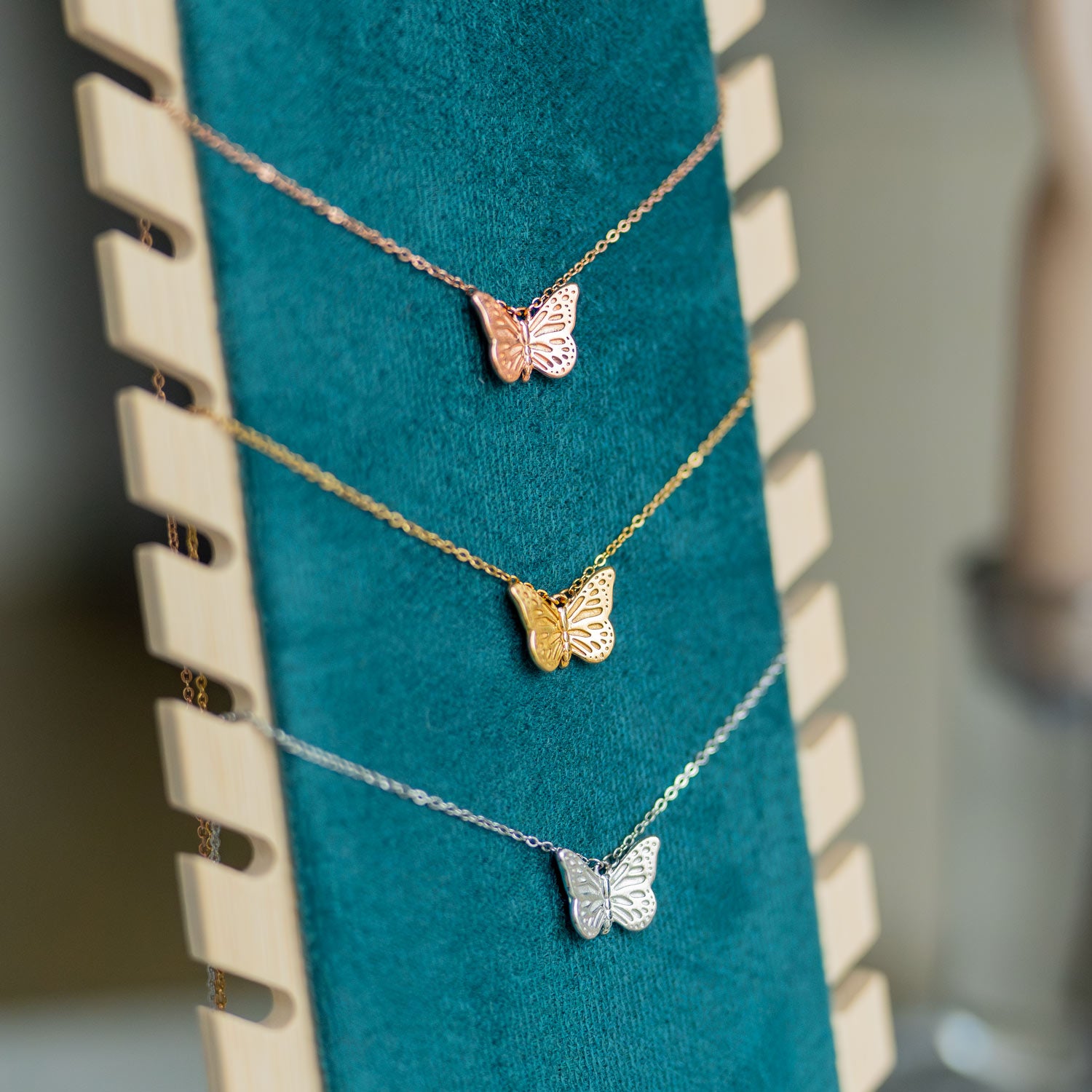 ✨ Schmetterlings-Halskette »Kraftschmuck«