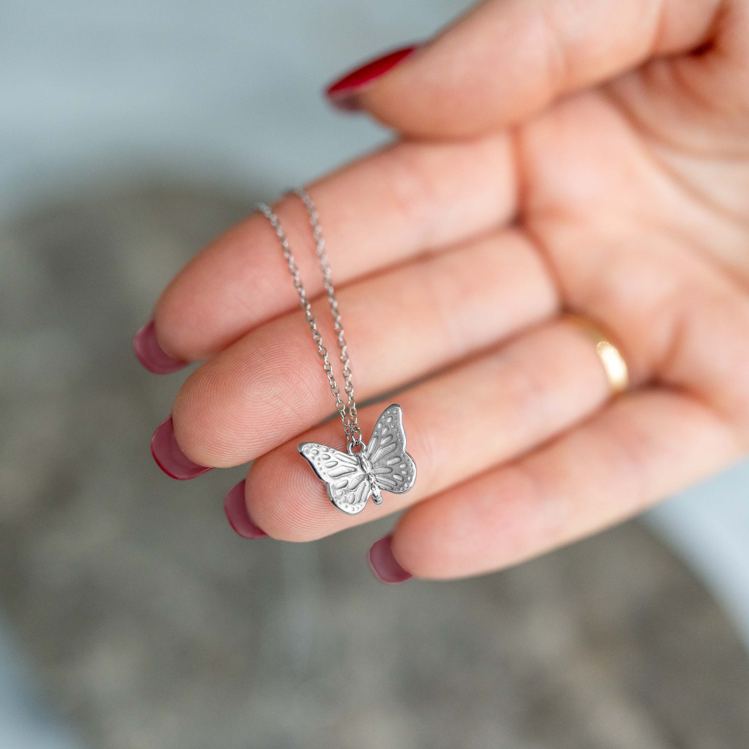 ✨ Schmetterlings-Halskette »Kraftschmuck«