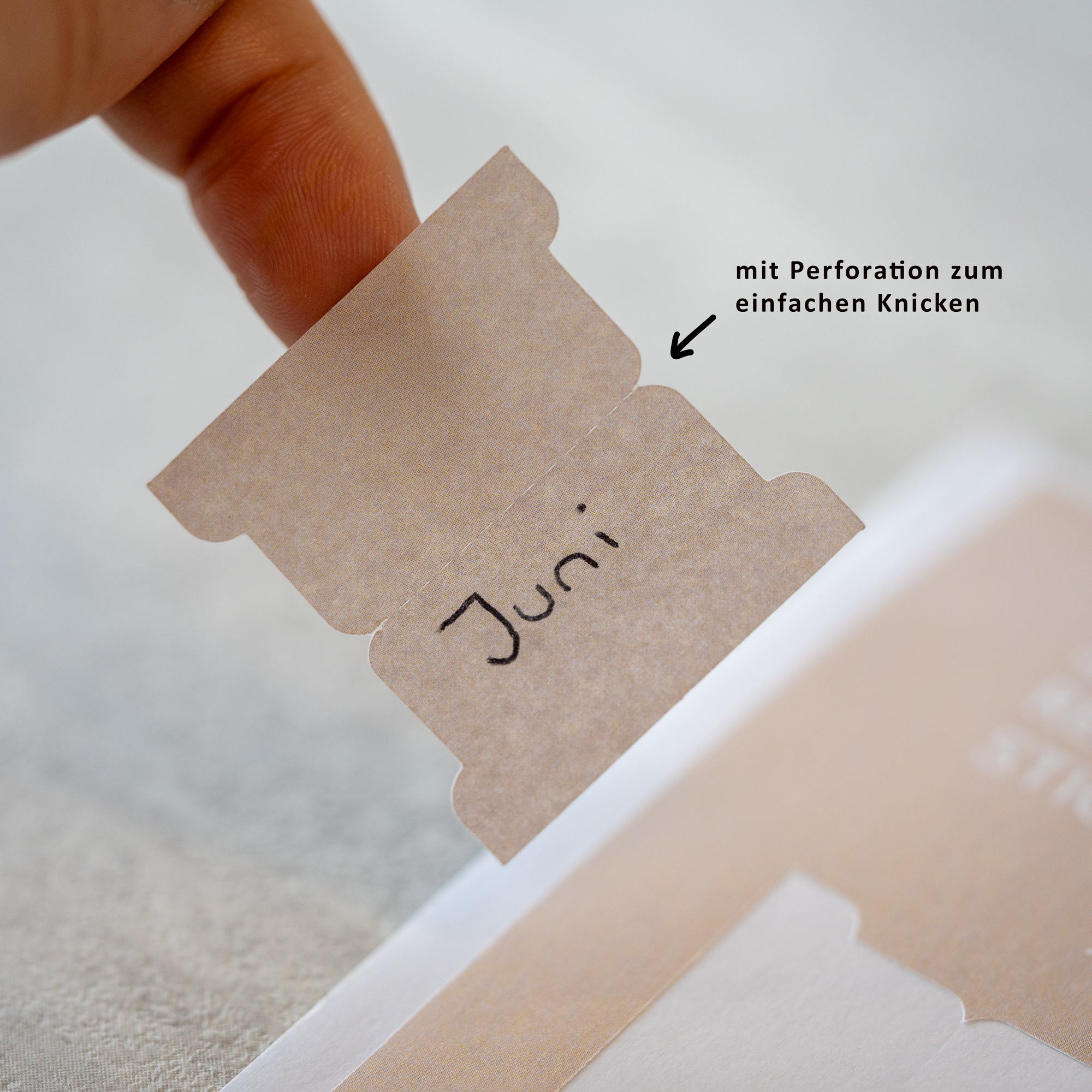 Beschreibbare Tab-Sticker »Register-Aufkleber« (A5)