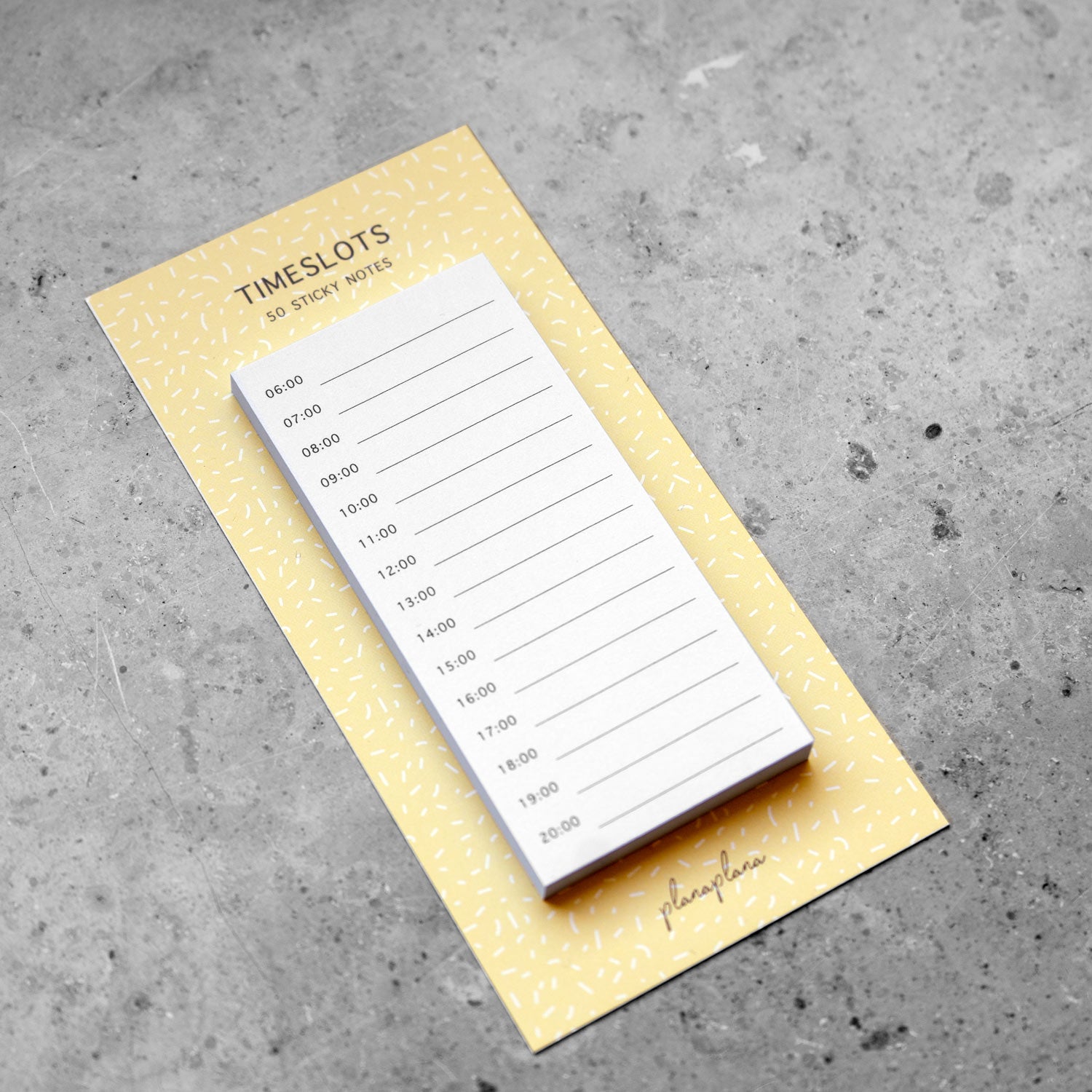 TIMESLOTS Haftnotizen (50 Sticky Notes)