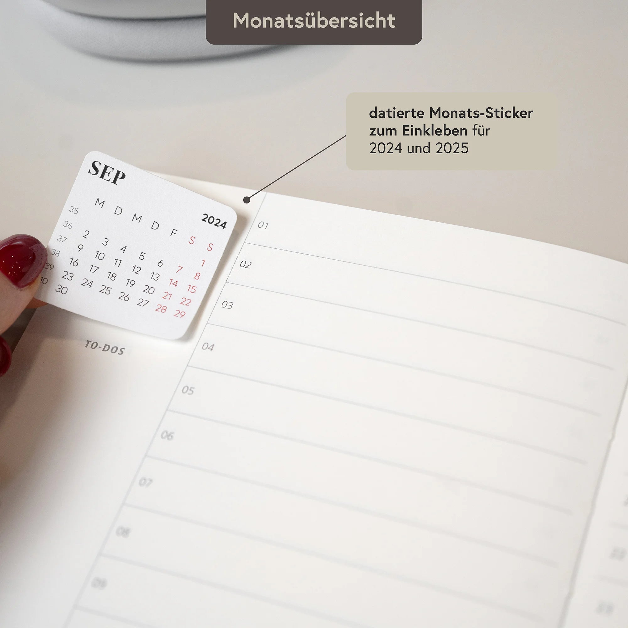 SELFMANAGER Wochenplaner (Inhalt)