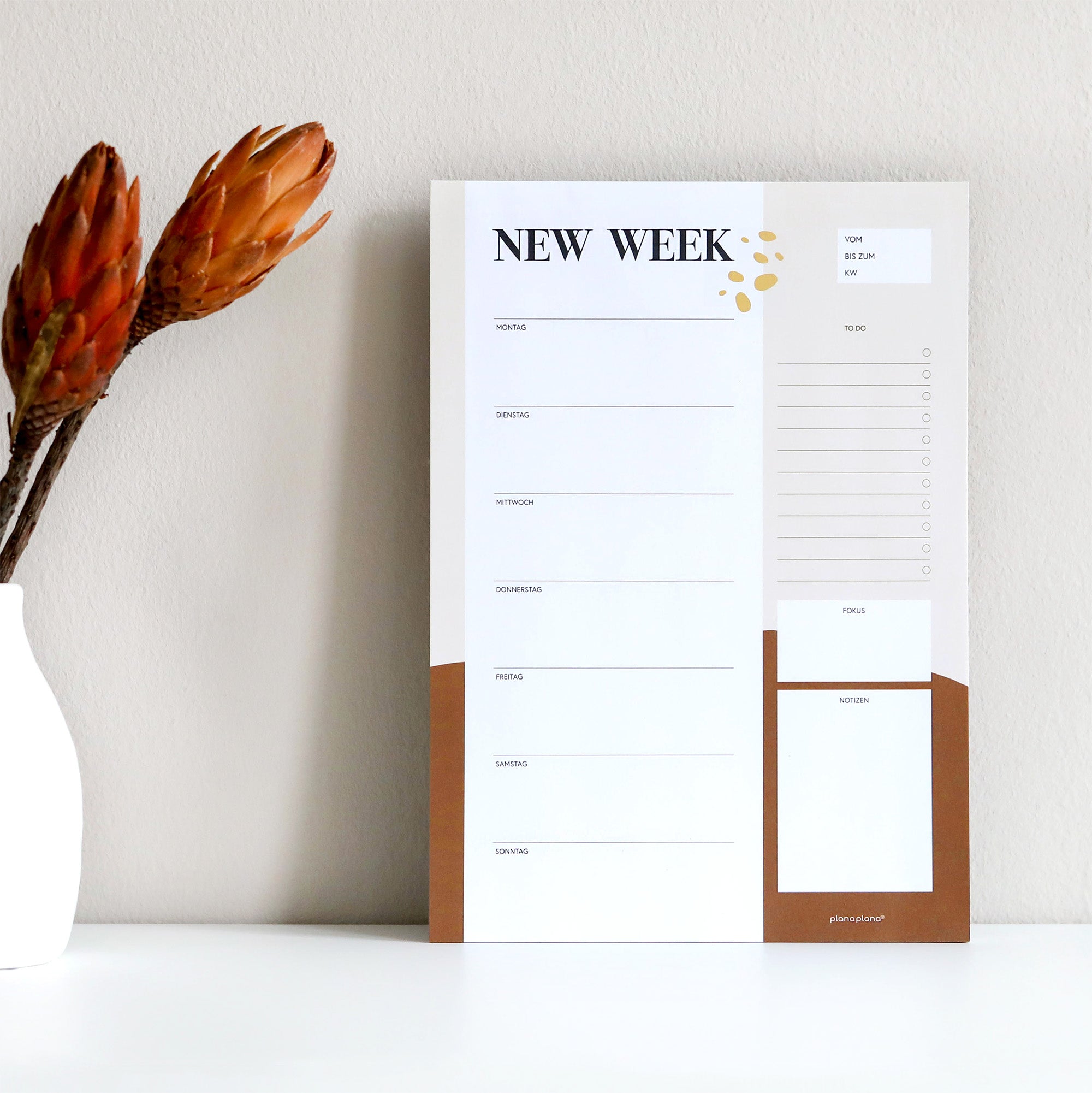 Wochenplaner (Block in A4)