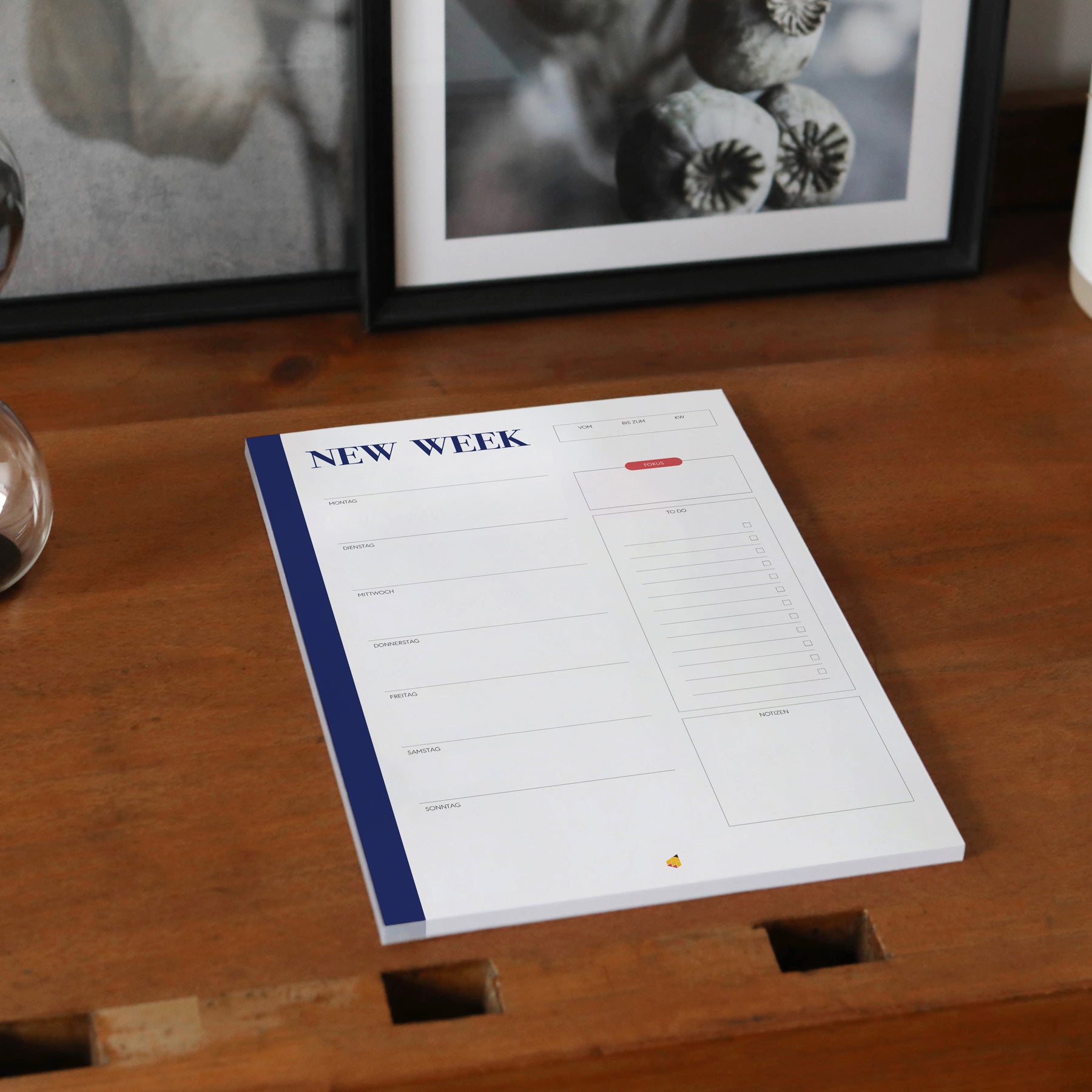 Wochenplaner (Block in A4)