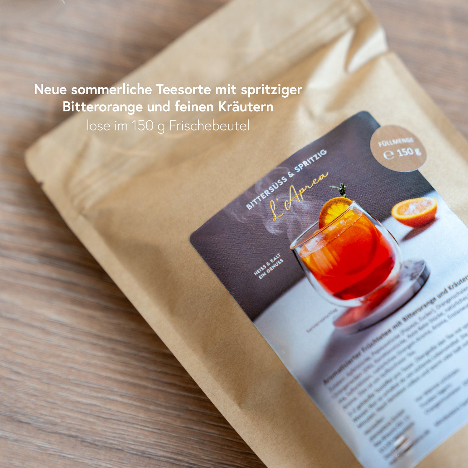 Früchtetee »L'Aprea« 🍊 (bittersüß & spritzig)