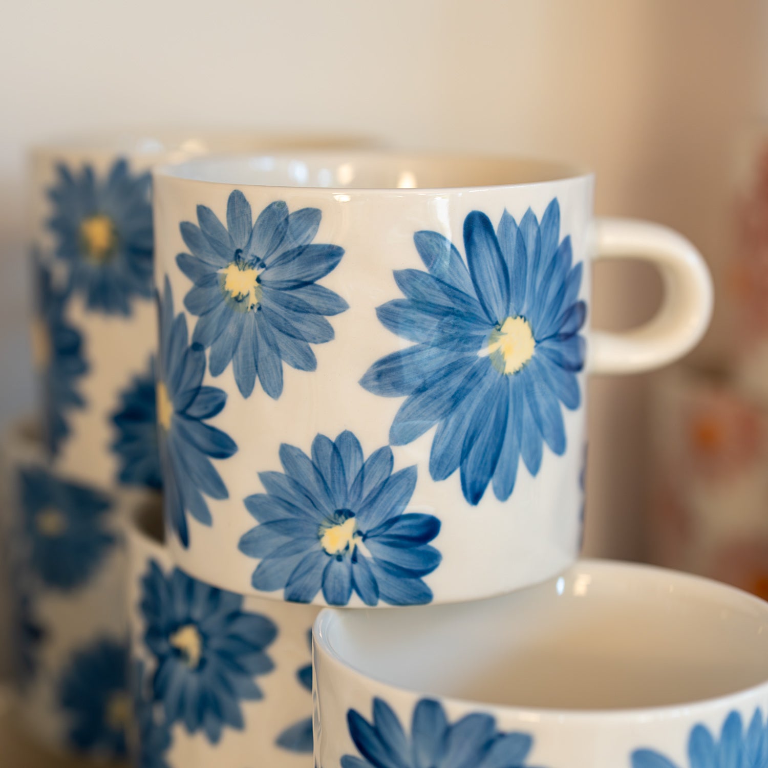 Mix & Match: Dein handbemaltes Keramik-Tassenset (2 Tassen)