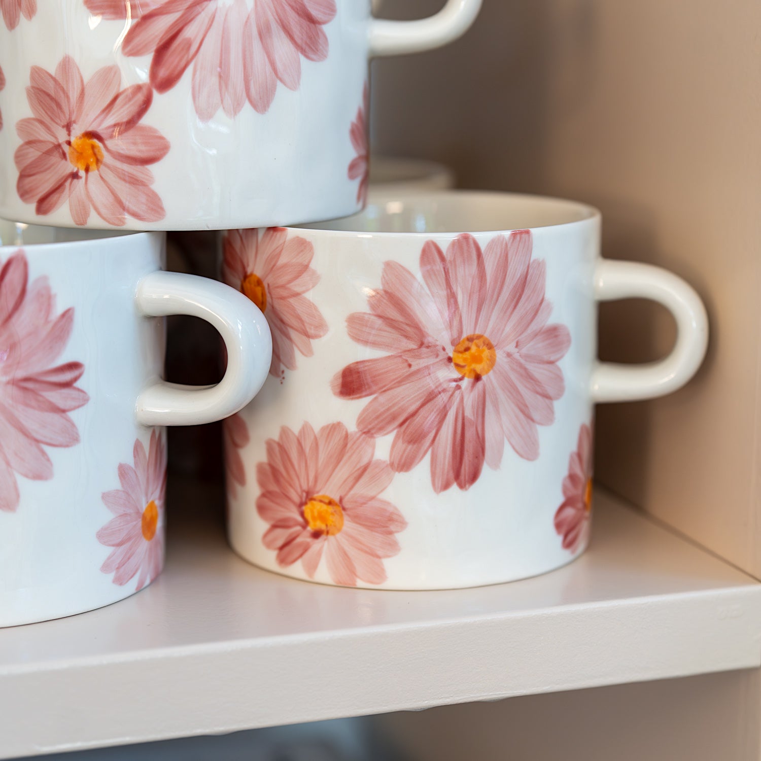 Mix & Match: Dein handbemaltes Keramik-Tassenset (2 Tassen)