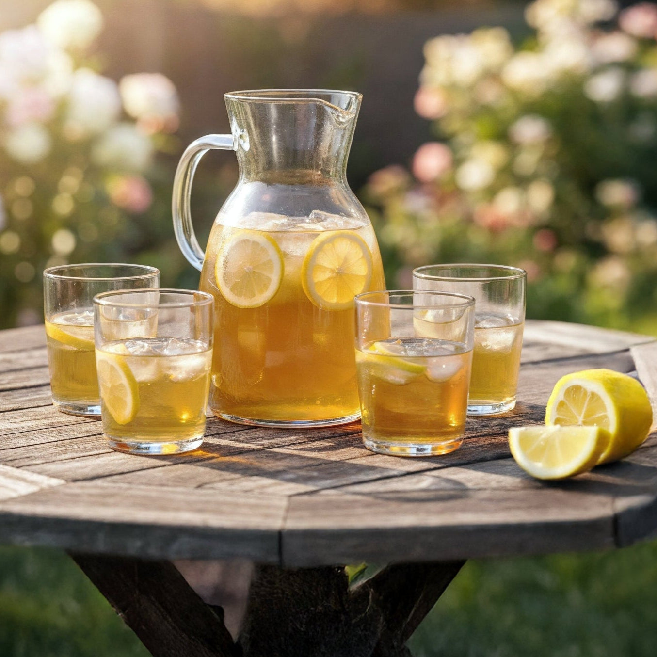 Cold Brew Früchtetee »Lemony Tea«  (frisch & durstlöschend)