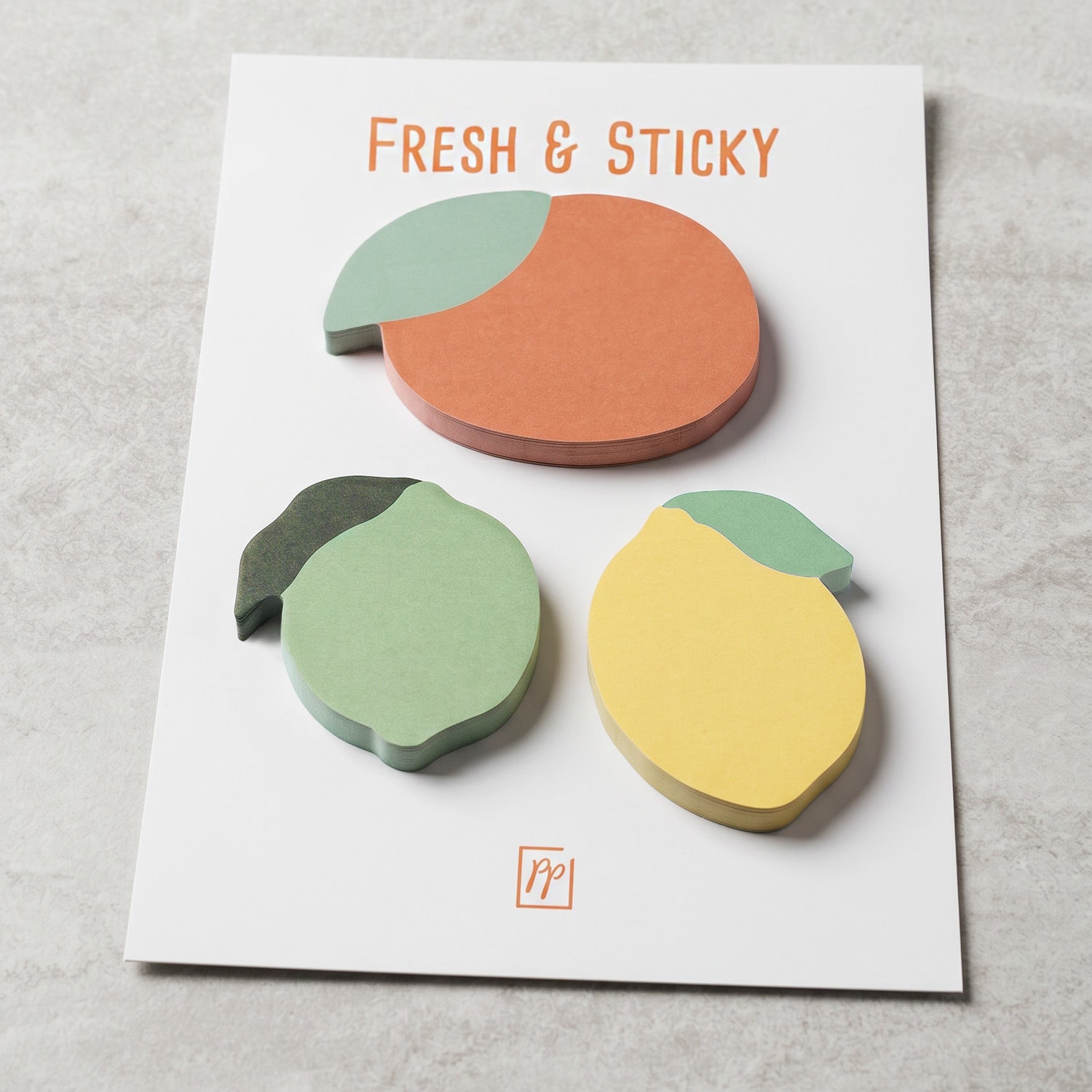 »FRESH & STICKY« Haftnotizen (3 x 50 Sticky Notes)