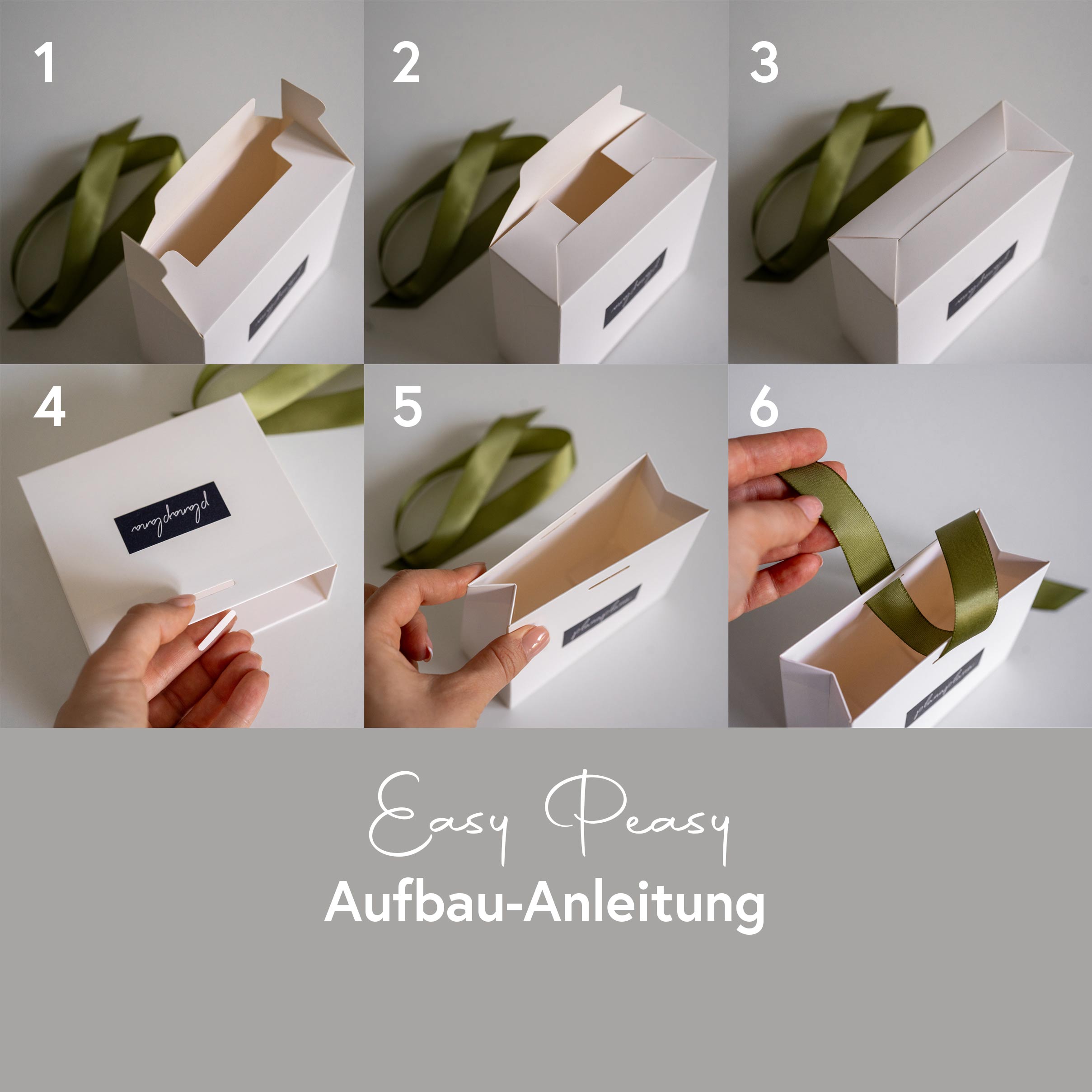 Kraftschmuck-Geschenkverpackung