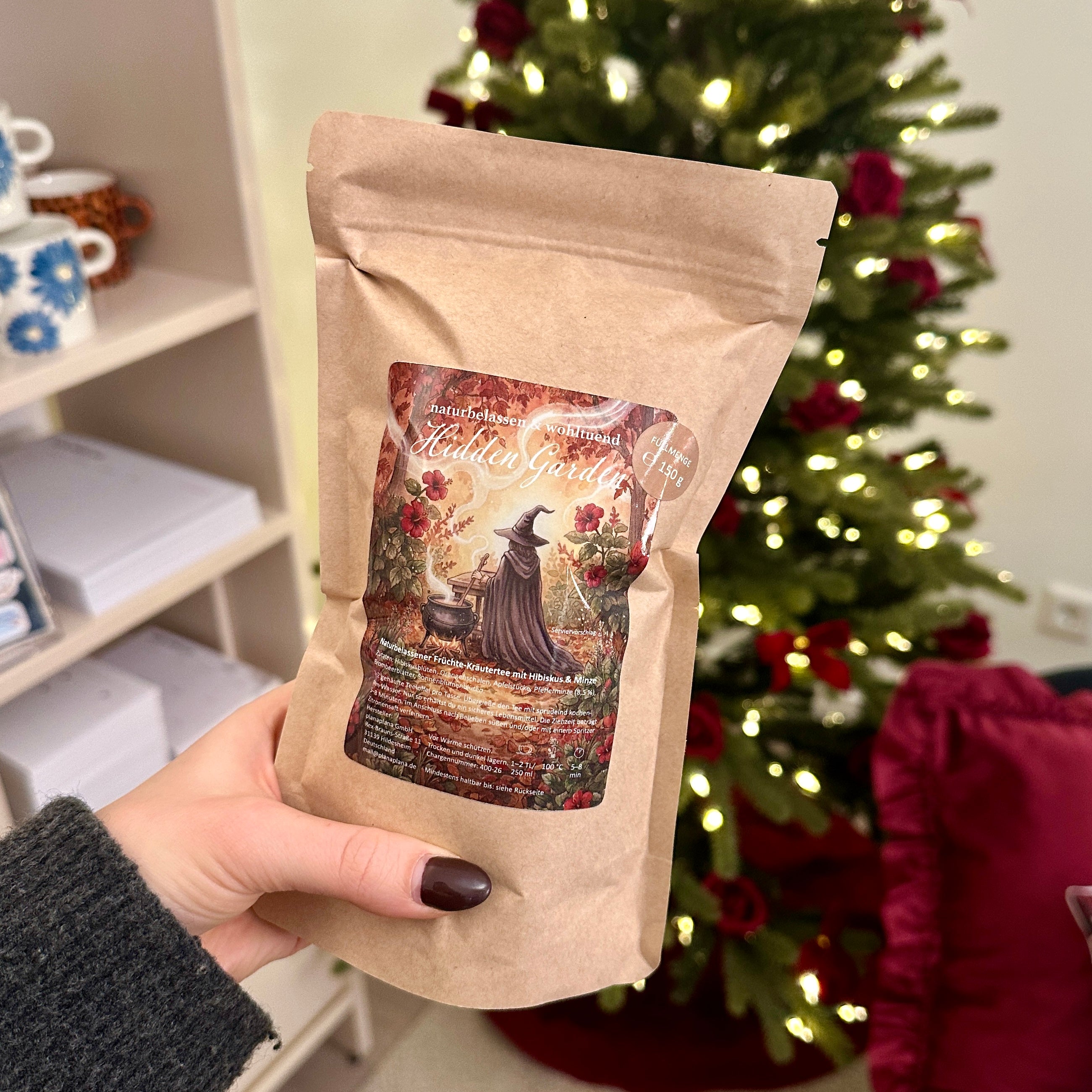 Früchte-Kräutertee »Hidden Garden« (Hibiskus & Minze)