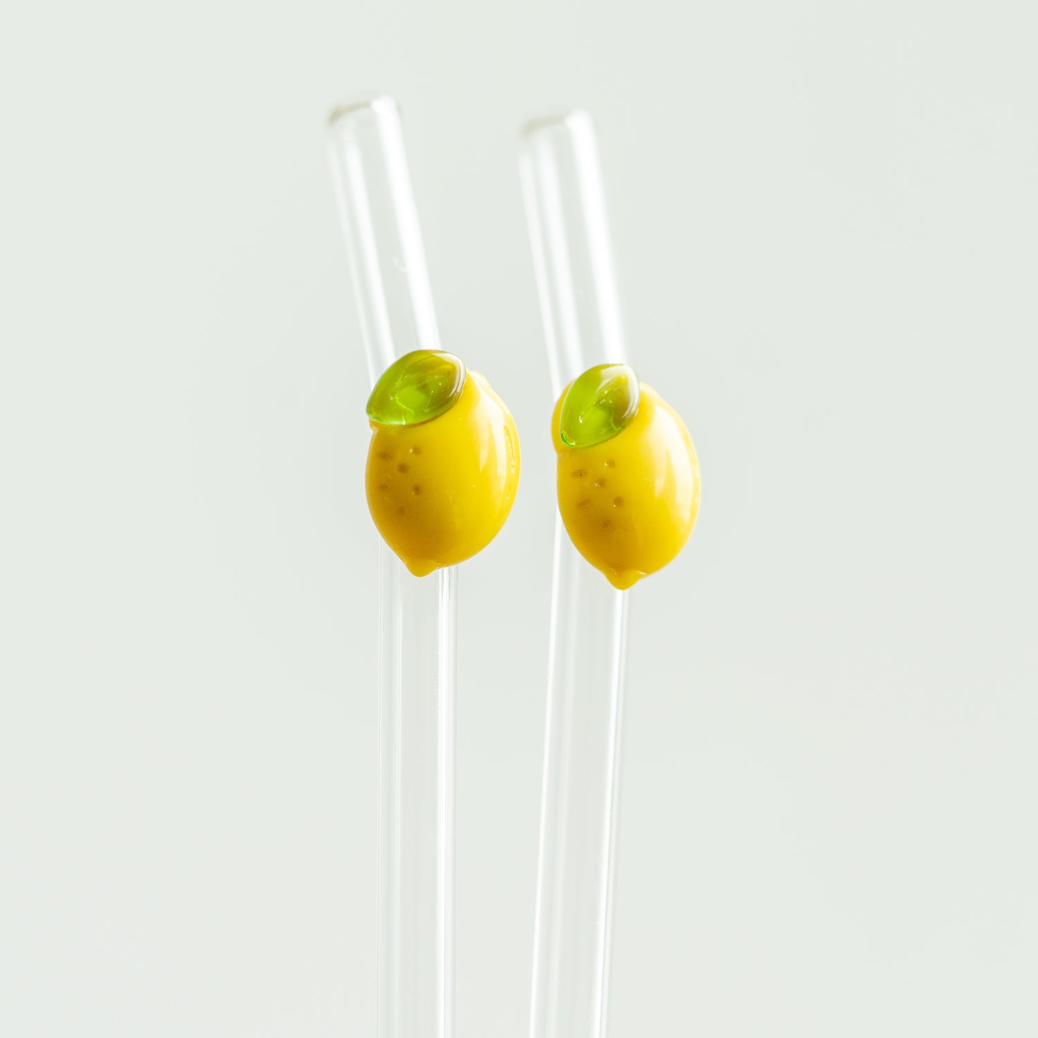 Glas-Strohhalme »Limonata« (2er-Set)