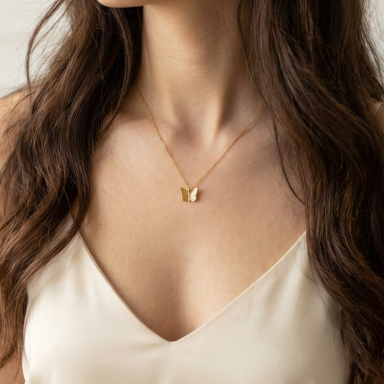✨ Schmetterlings-Halskette »Kraftschmuck«