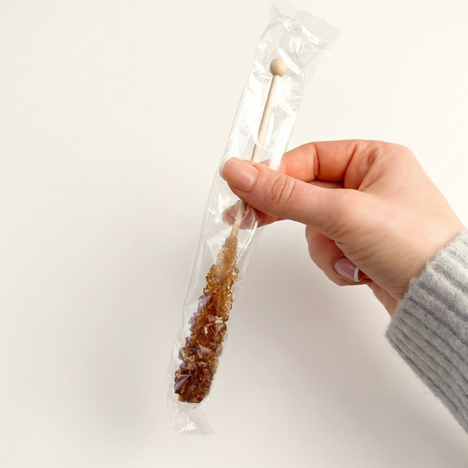 Brauner Teekandis-Stick