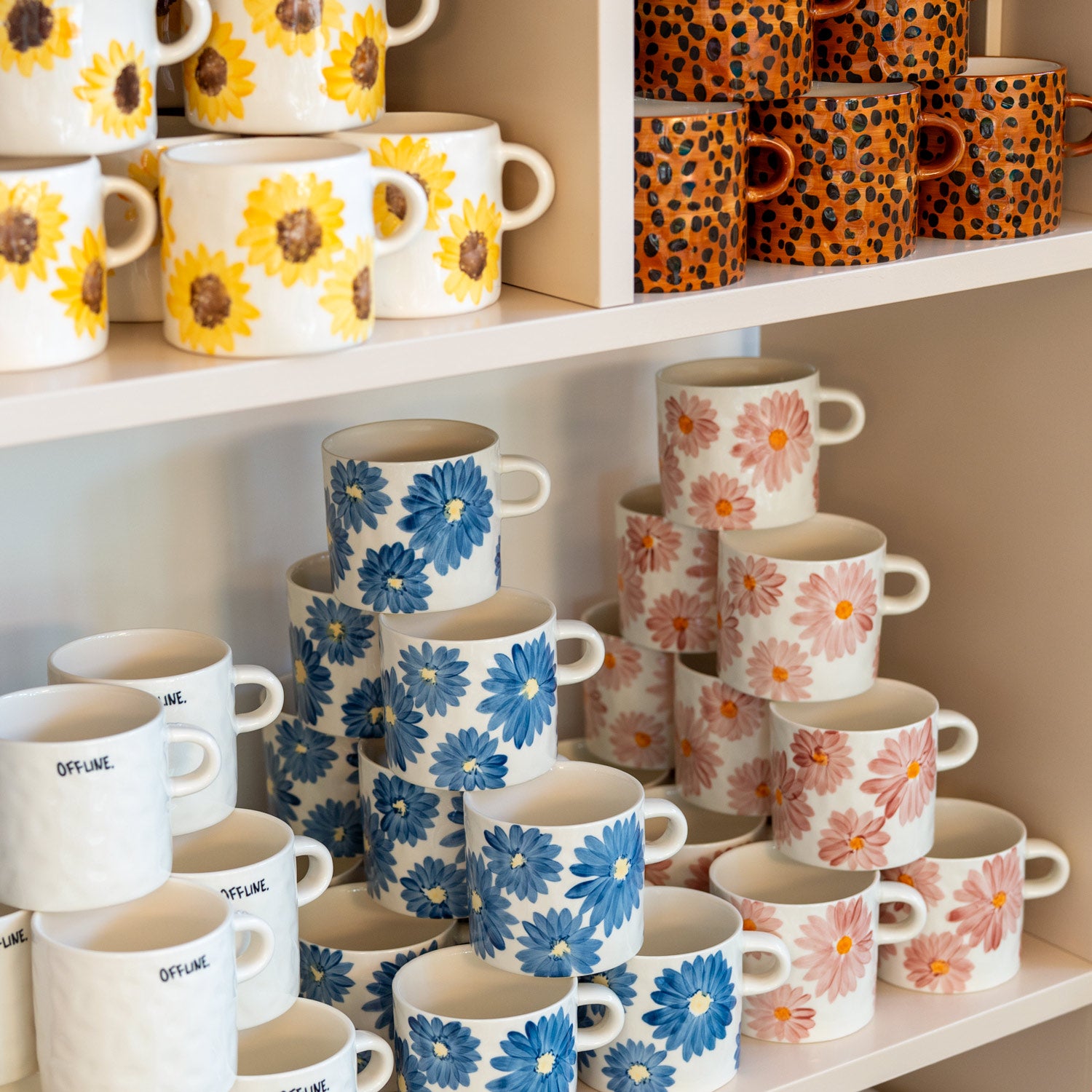 Mix & Match: Dein handbemaltes Keramik-Tassenset (2 Tassen)